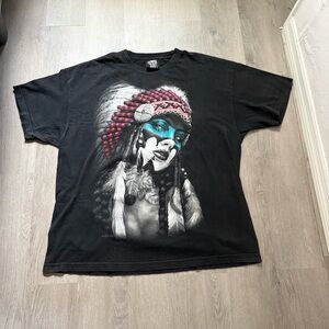 Men’s Y2K Tribal Women Graphic DGA Short Sleeve T Shirt Size XXL